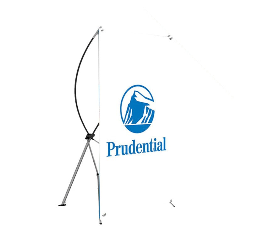 Banner Araña de Tela Blanco Prudential